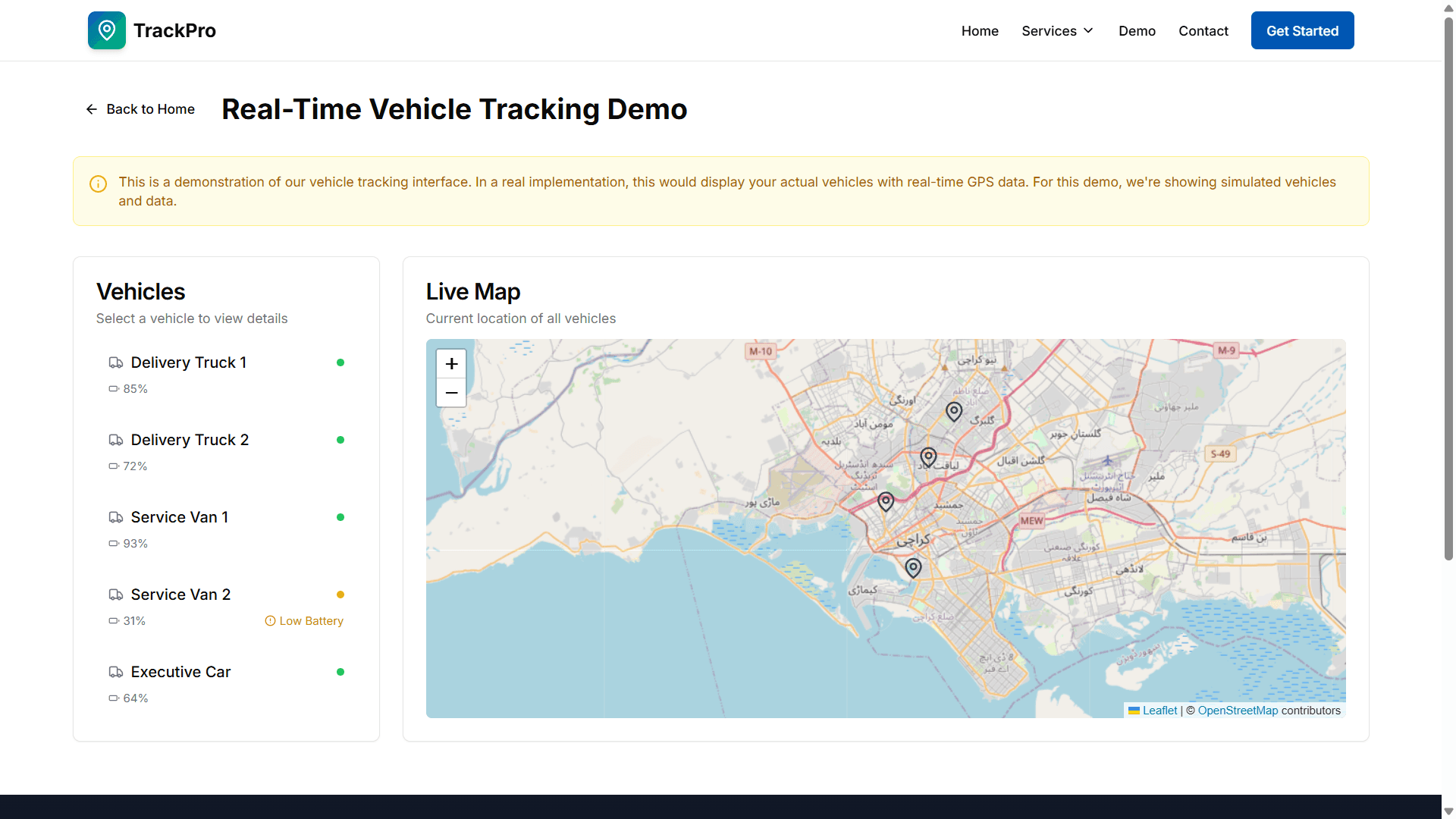 Track Pro screenshot